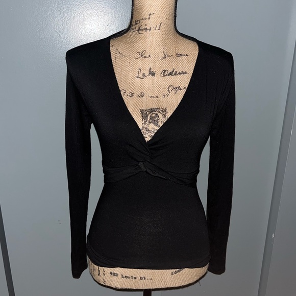 V-Neck Wrap Blouse - Picture 4 of 4